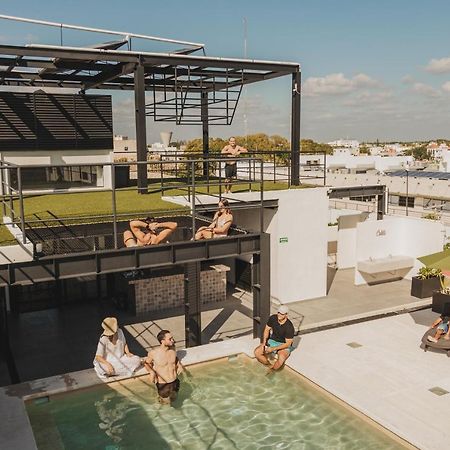 Caleta Hostel Rooftop & Pool Cancun Luaran gambar