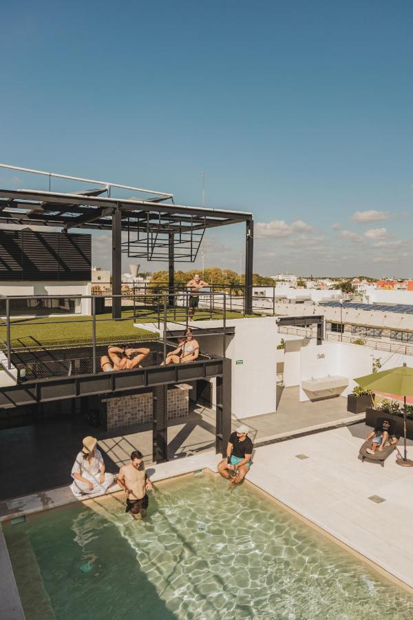 Caleta Hostel Rooftop & Pool Cancun Luaran gambar